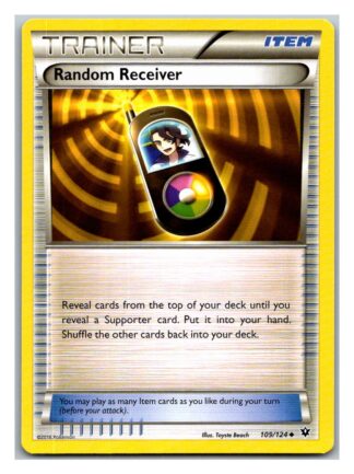 Random Receiver 109/124 Fates Collide (Uncommon) (Exc Condition)