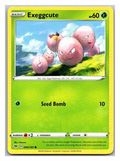 Exeggcute 4/185 Vivid Voltage (Common) (NM-Exc Condition)