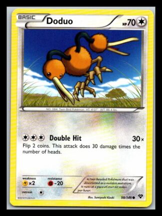 Dodou 98/146 XY Base Set (Common) (LP Condition)
