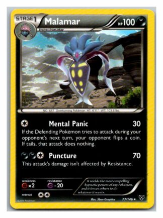 Malamar 77/146 XY Base Set (Rare) (LP Condition)