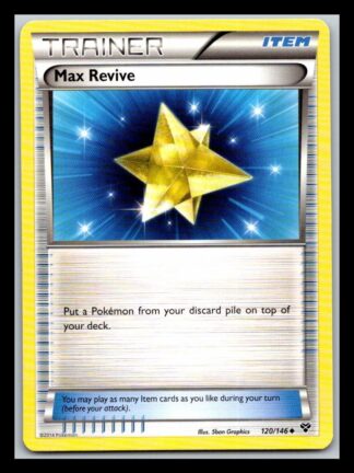 Max Revive 120/146 XY Base Set (Uncommon) (Exc Condition)