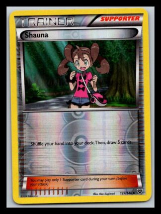 Shauna 127/146 XY Base Set (Reverse Holo) (LP Condition)