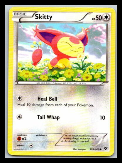 Skitty 104/146 XY Base Set (Common) (LP Condition)