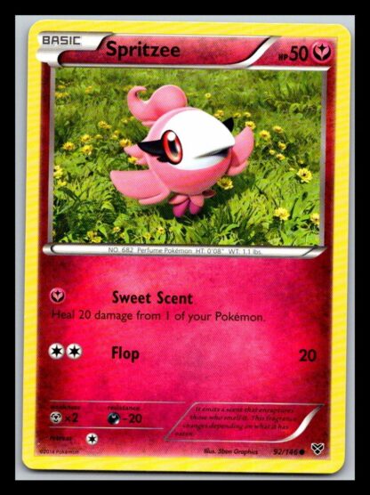 Spritzee 92/146 XY Base Set (Common) (LP Condition)
