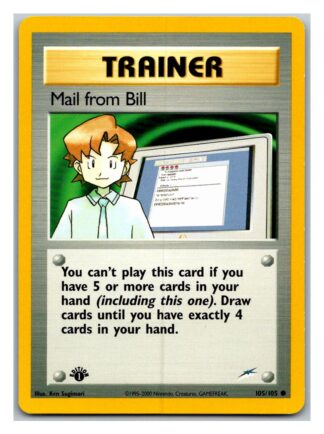 Mail from Bill 105/105 Neo Destiny (Common) (1st Edition Excellent Condition)