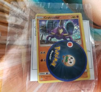 Crabrawler 7/12 McDonalds Holo Promo Sealed