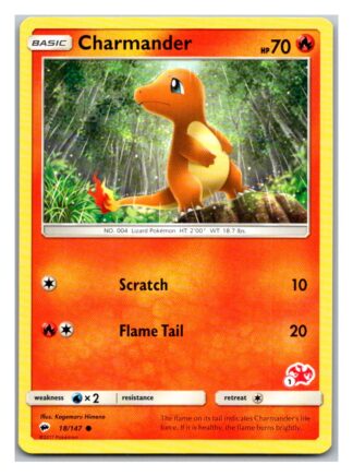 Charmander 18/147 Burning Shadows Battle Academy (Charizard Deck) (1)