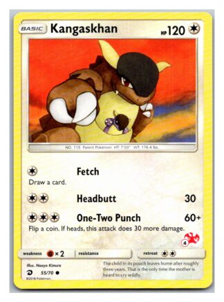 Kangaskhan 55/70 Unified Minds Battle Academy (Charizard Deck) (4)