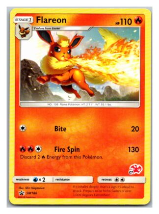 Flareon SM186 Promo Battle Academy (Charizard Deck) (Exc Condition) (27)