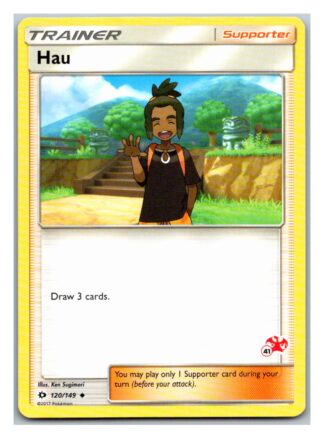 Hau 120/149 Sun & Moon Battle Academy (Charizard Deck) (41)
