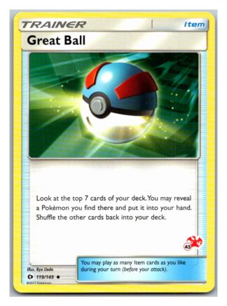 Great Ball 119/149 Sun & Moon Battle Academy (Charizard Deck) (43)