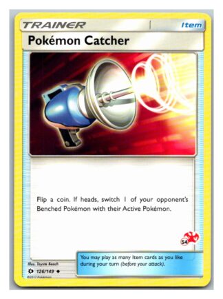 Pokemon Catcher 126/149 Sun & Moon Battle Academy (Charizard Deck) (54)