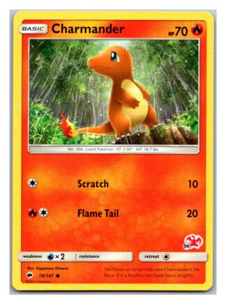 Charmander 18/147 Burning Shadows Battle Academy (Charizard Deck) (56)