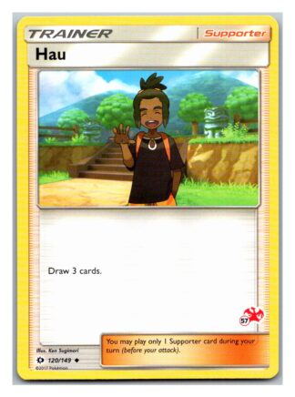 Hau 120/149 Sun & Moon Battle Academy (Charizard Deck) (57)