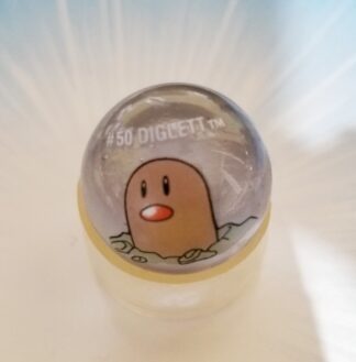 Diglett Pokemon Marble - Light Purple 1999