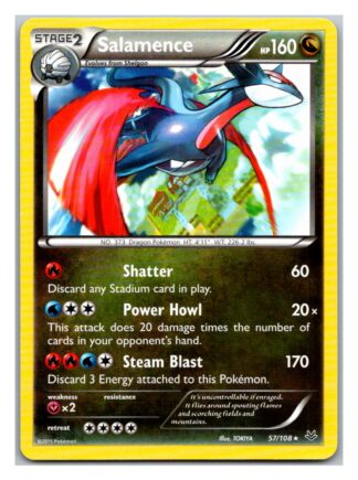 Salamence 57/108 Roaring Skies (Theme Deck Rare) (Exc Condition)