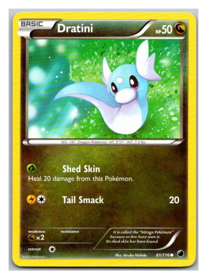 Dratini 81/116 Plasma Freeze (Common) (LP Condition)
