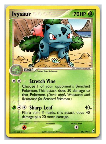 Ivysaur 35/100 Crystal Guardians (Uncommon) (P Condition)
