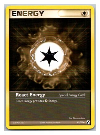React Energy 82/92 EX Legend Maker (Uncommon) (P Condition)