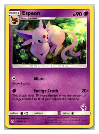 Espeon 89/214 Lost Thunder Battle Academy (Mewtwo Deck)