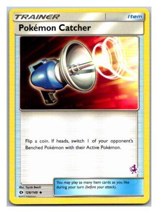 Pokemon Catcher 126/149 Sun & Moon Battle Academy (Mewtwo Deck)