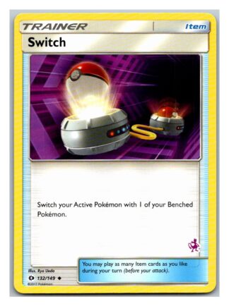 Switch 132/149 Sun & Moon Battle Academy (Mewtwo Deck)