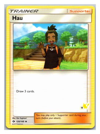 Hau 120/149 Sun & Moon Battle Academy (Pikachu  Deck) (13)