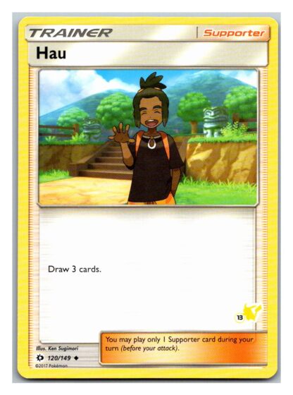 Hau 120/149 Sun & Moon Battle Academy (Pikachu  Deck) (13)
