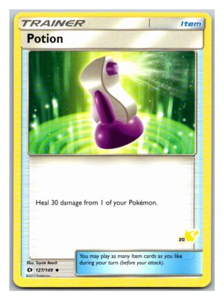 Potion 127/149 Sun & Moon Battle Academy (Pikachu  Deck) (20)