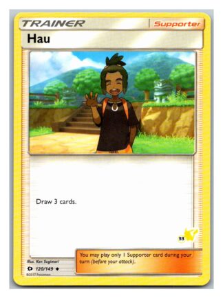 Hau 120/149 Sun & Moon Battle Academy (Pikachu  Deck) (33)