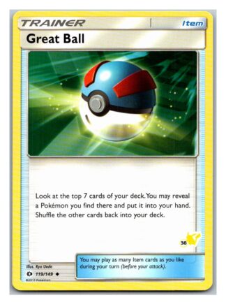 Great Ball 119/149 Sun & Moon Battle Academy (Pikachu  Deck) (38)