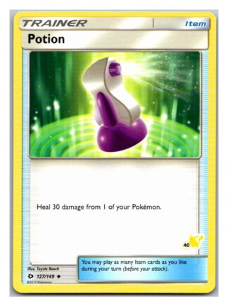 Potion 127/149 Sun & Moon Battle Academy (Pikachu  Deck) (40)