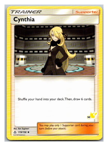 Cynthia 119/156 Ultra Prism Battle Academy (Pikachu  Deck) (50)