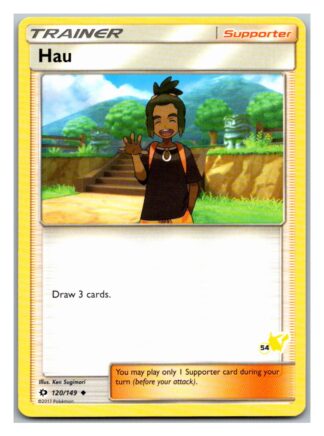 Hau 120/149 Sun & Moon Battle Academy (Pikachu  Deck) (54)