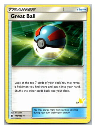 Great Ball 119/149 Sun & Moon Battle Academy (Pikachu  Deck) (57)