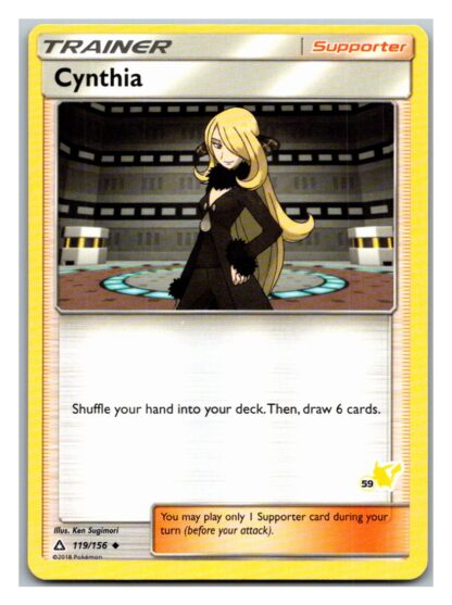 Cynthia 119/156 Ultra Prism Battle Academy (Pikachu  Deck) (59)