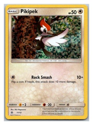 Pikipek 11/12 McDonalds Holo Promo (Exc Condition)