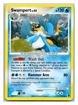 Swampert 9/106 Great Encounters (Holo) (LP Condition)
