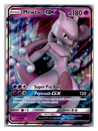 Mewtwo GX 31/68 Hidden Fates (Ultra Rare) (Exc Condition)