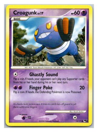 Croagunk 13/17 Pop Series 8 (Exc Condition)