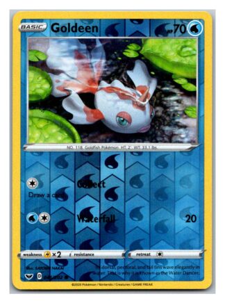 Goldeen 46/202 Sword and Shield (Reverse Holo) (Exc Condition)