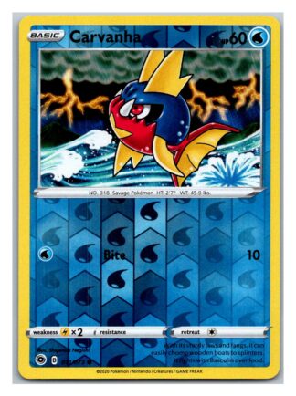 Carvanha 11/73 Champion's Path (Exc Condition) (Reverse Holo)