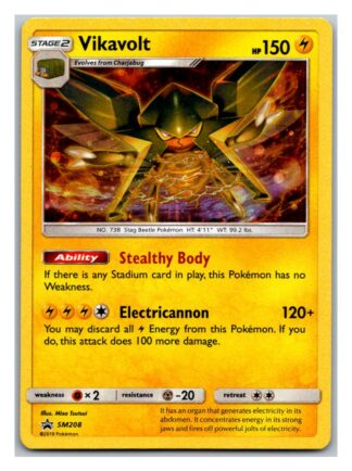 Vikavolt SM208 Promo (Holo) (Exc Condition)