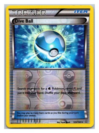 Dive Ball 125/160 Primal Clash (Reverse Holo) (Exc Condition)