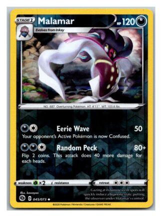Malamar 45/73 Champion's Path (Reverse Holo) (Exc Condition)