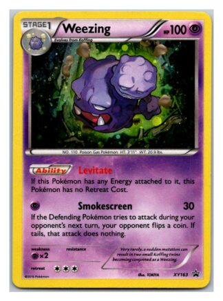 Weezing XY163 Promo (Holo) (Exc Condition)