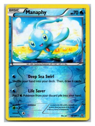Manaphy 56/160 Primal Clash (Reverse Holo) (Exc Condition)