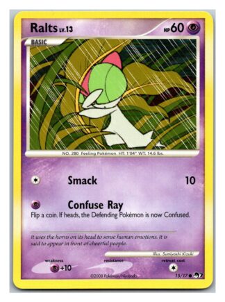 Ralts 15/17 Pop Series 7 (Common) (Exc Condition)