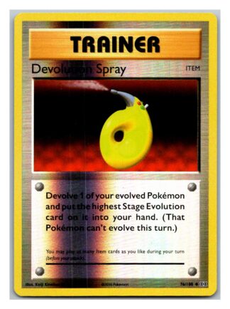 Devolution Spray 76/108 Evolutions (Reverse Holo) (Exc Condition)