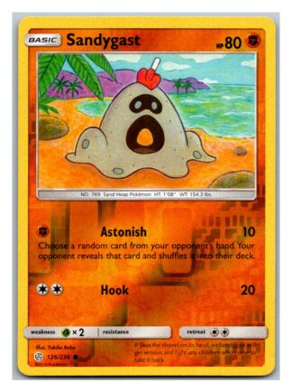 Sandygast 126/236 Cosmic Eclipse (Reverse Holo) (Exc Condition)